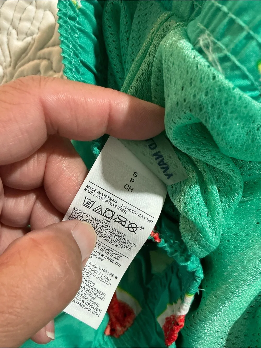 💙 Old Navy Men’s Watermelon Pint Swim Trunks Bathing Suit - Small (01289)